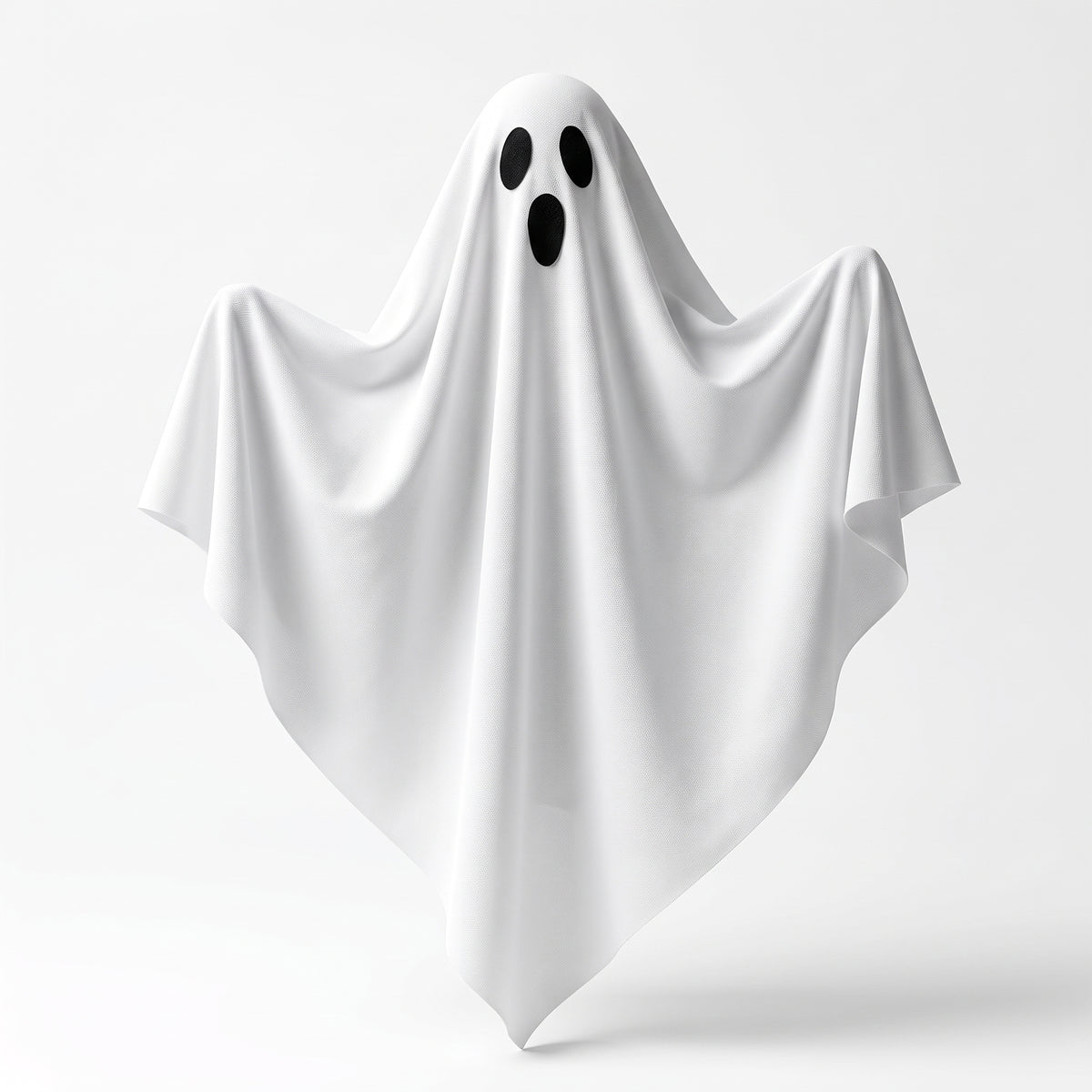 Hanging Ghost Lights - Warm LED Porch Decor