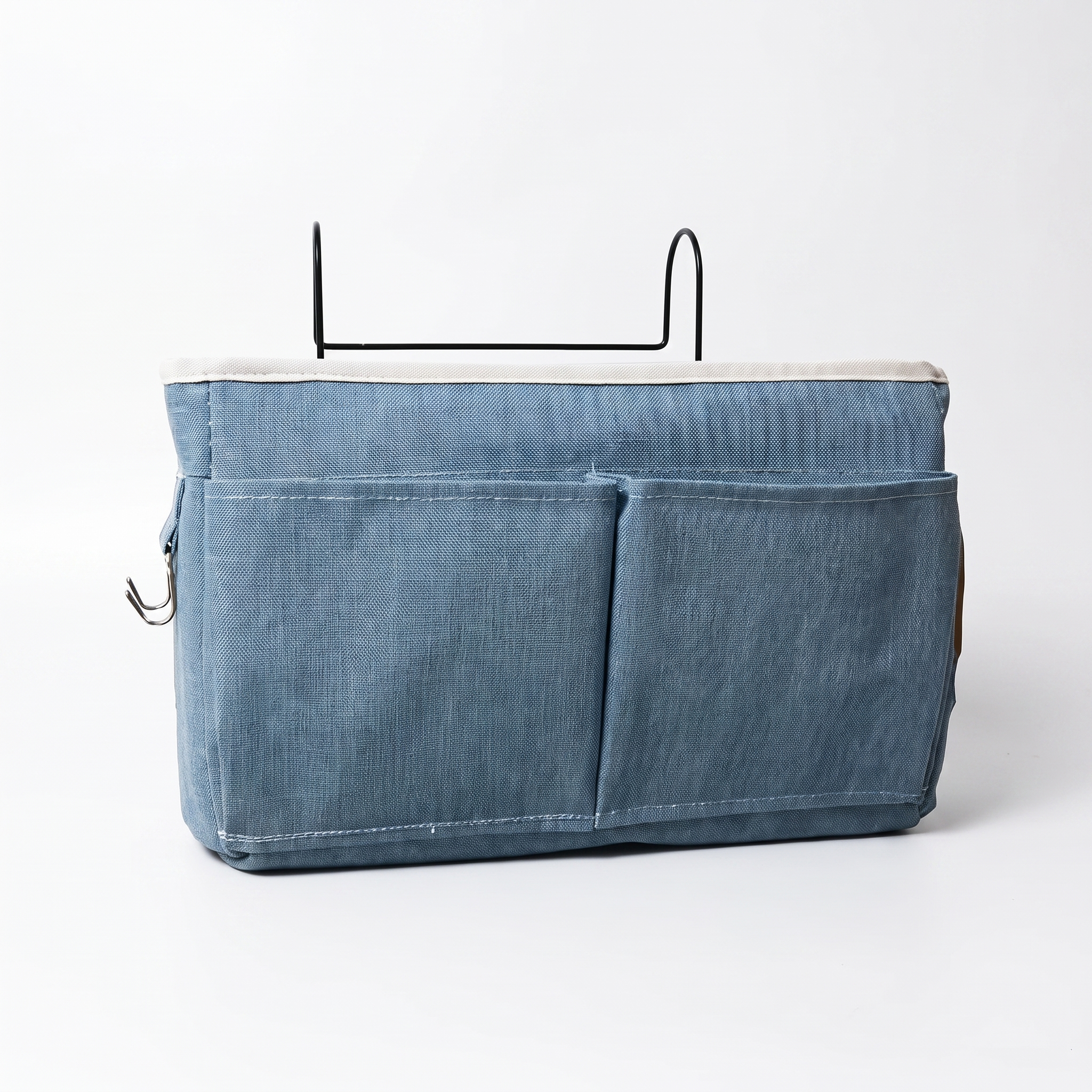 Bedside Fence Storage Box Basket Hanging Bag