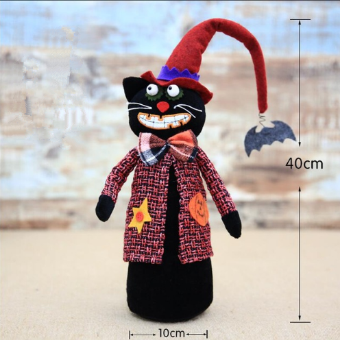 Creative Halloween Pumpkin Witch Doll Figurine
