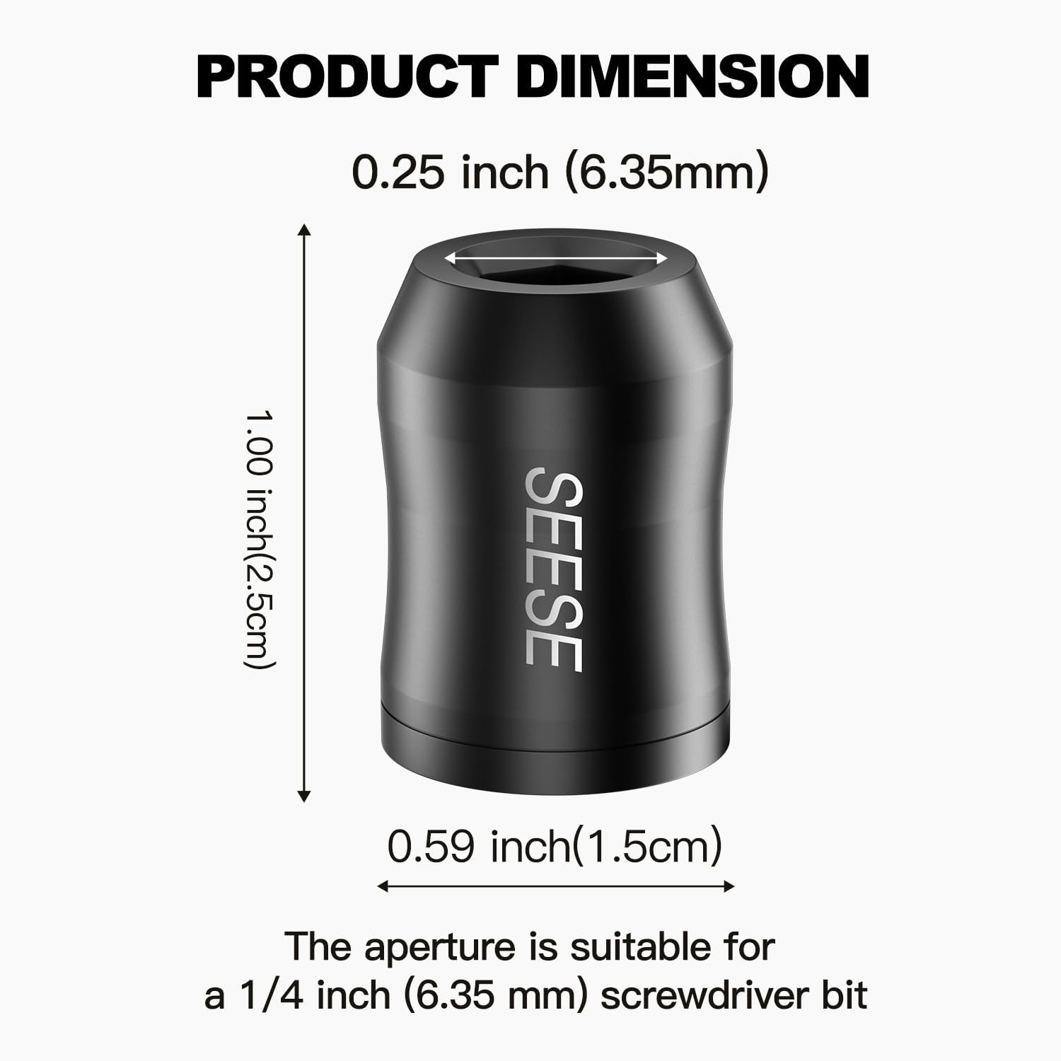 MagniGrip™ Universal Magnetic Bit Holder (2-Pack)