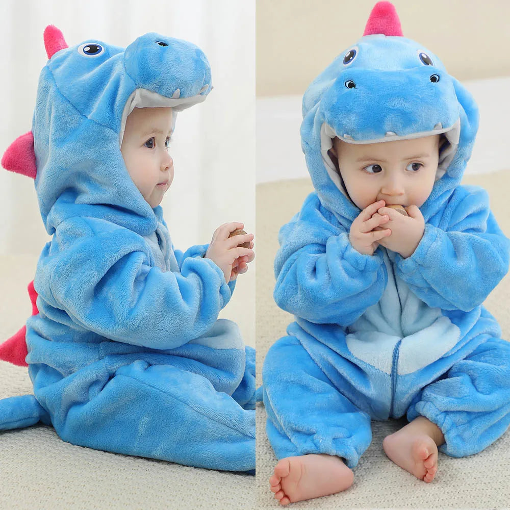 baby-blue-dinosaur-flannel-onesie-zaranss-mart