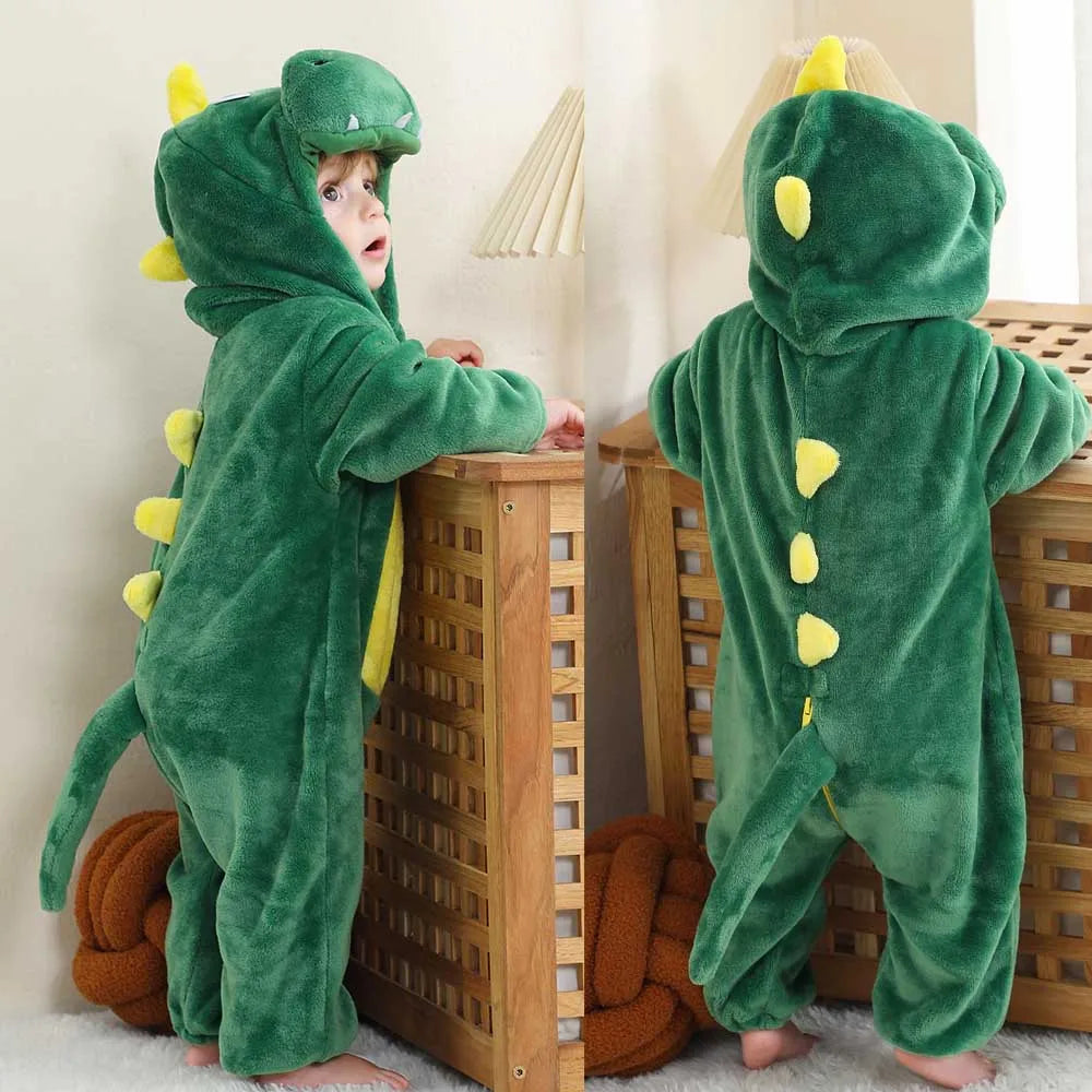 baby-green-dinosaur-flannel-onesie-zaranss-mart