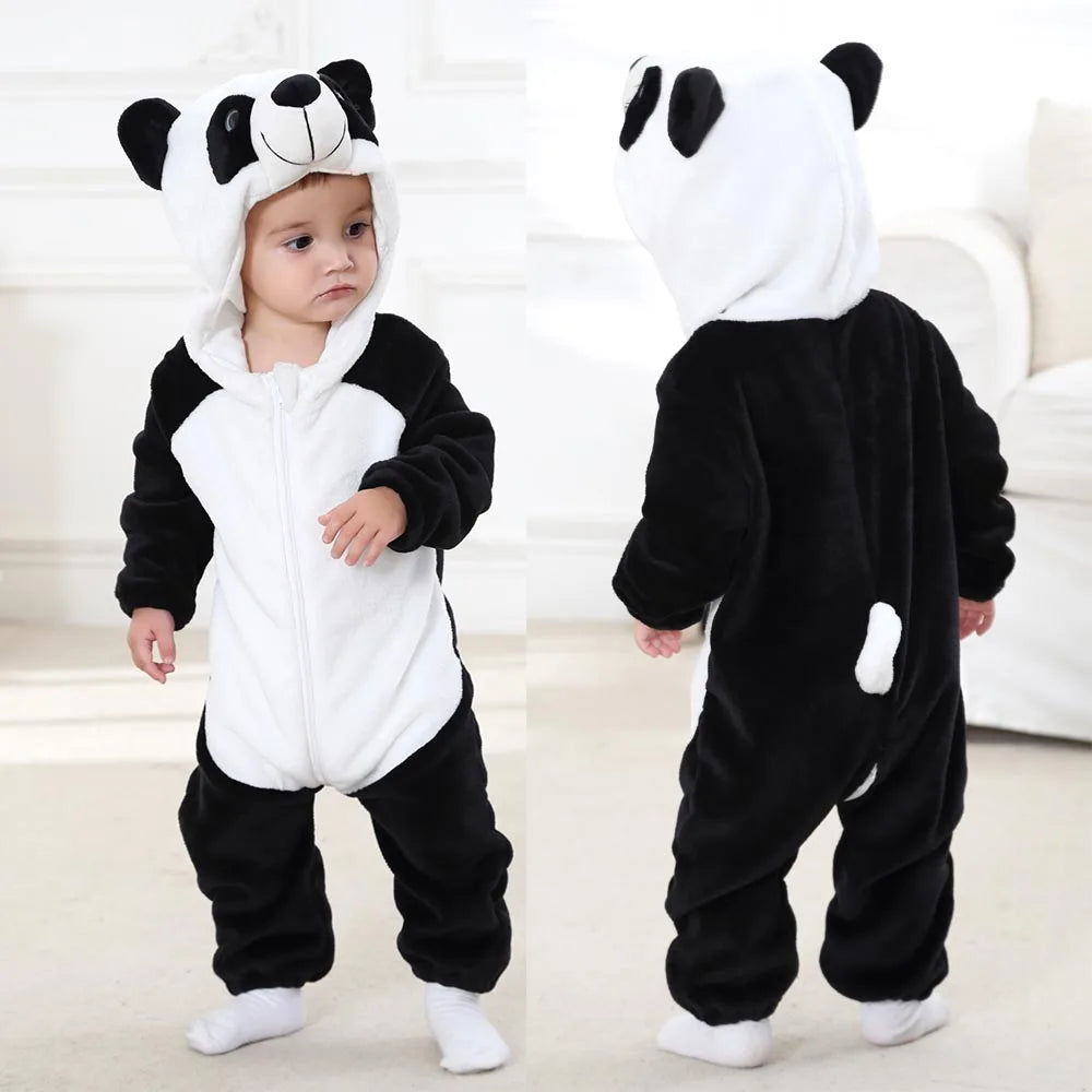 baby-panda-flannel-onesie-black-white-zaranss-mart