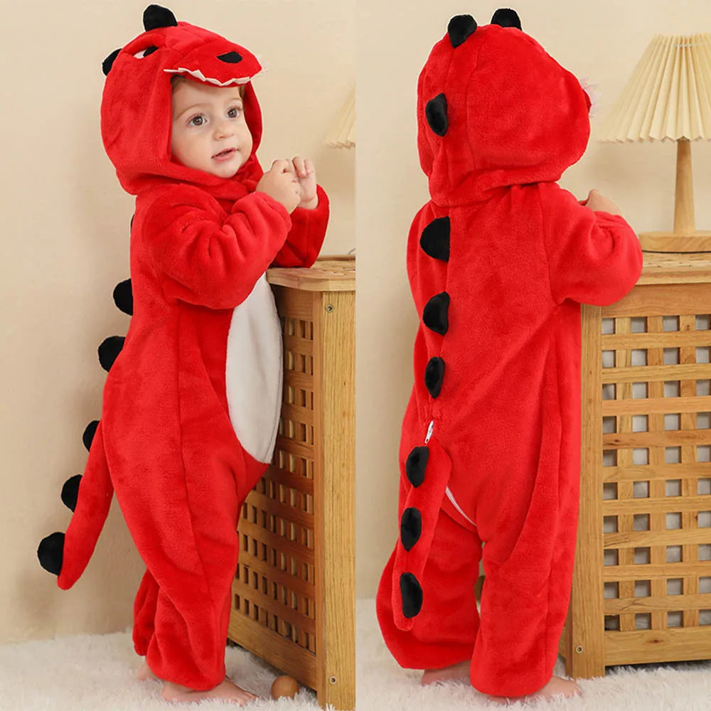 baby-red-dinosaur-flannel-onesie-zaranss-mart