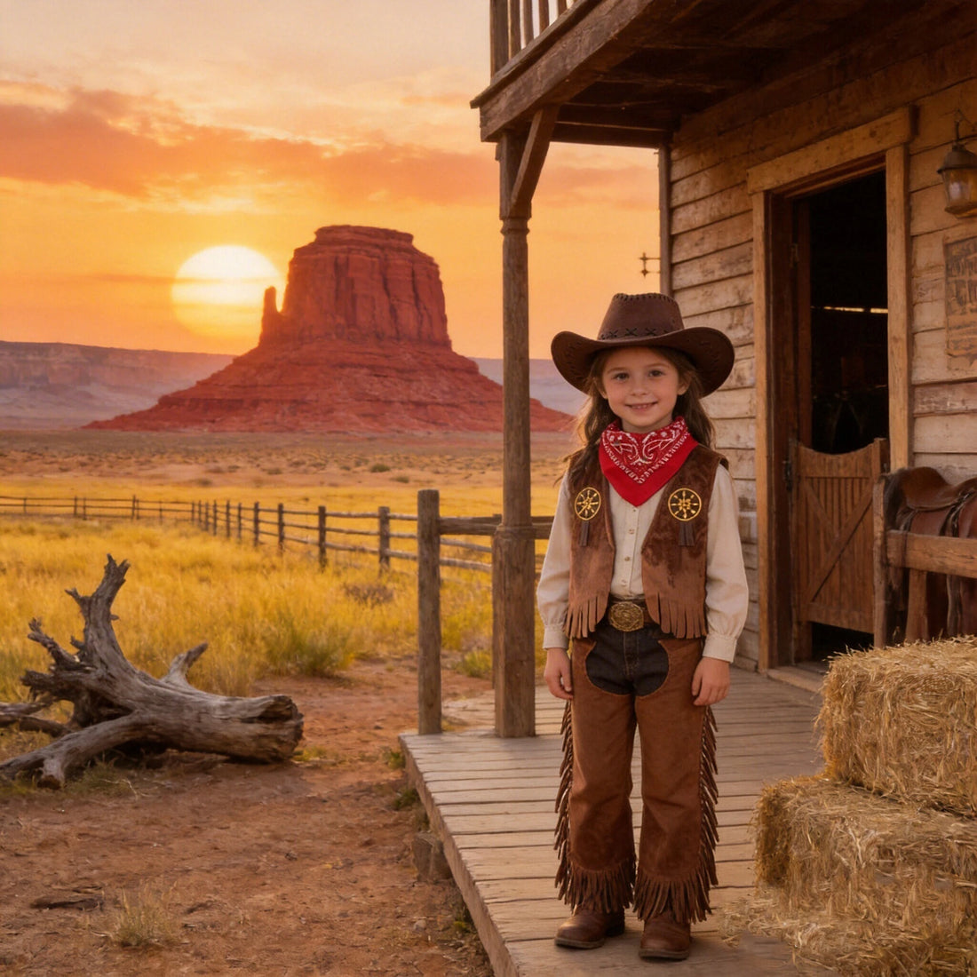 kids-cowboy-costume-vest-hat-bandana-set-zaranss-mart