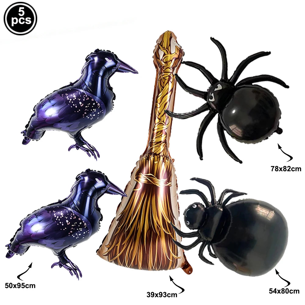 crow-broom-spider-halloween-balloon-set-zaranss-mart