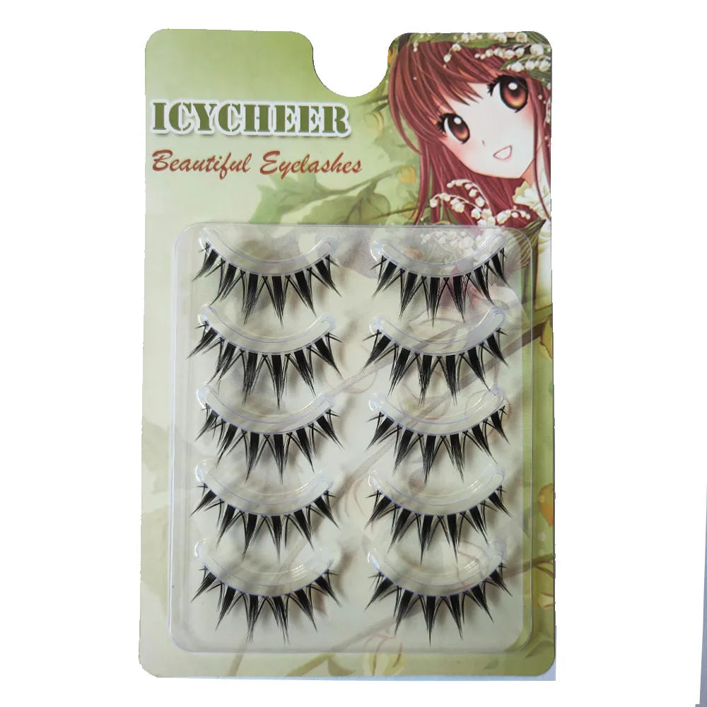 cat-eye-false-eyelashes-retail-packaging-5-pairs-zaranss-mart