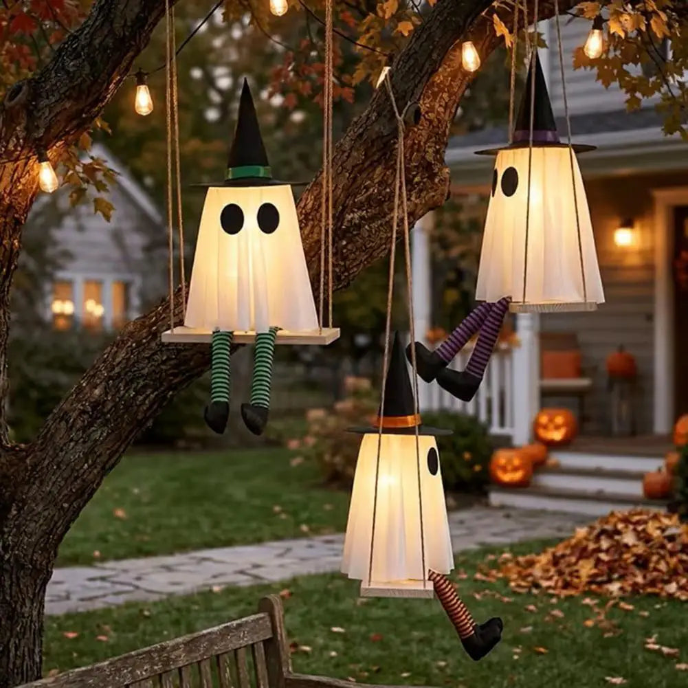 halloween-ghost-lights-glowing-at-night-yard-zaranss-mart