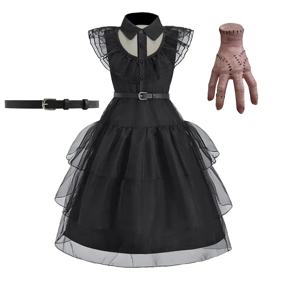 gothic-dress-costume-set-wig-hand-prop-zaranss-mart