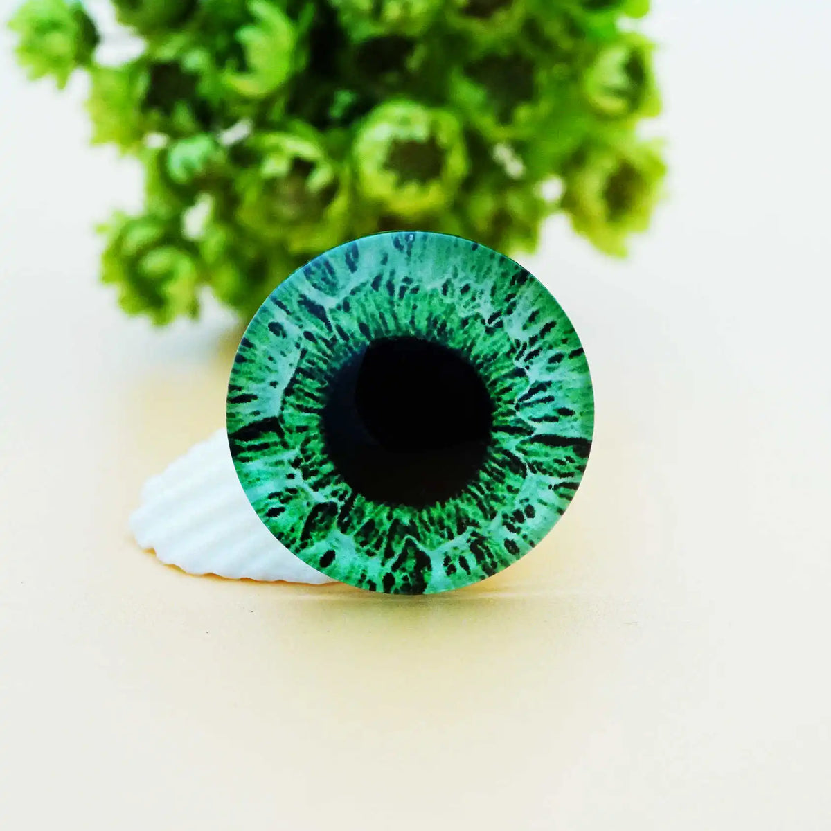 Glass Dragon Eye Cabochons - 10pc Craft Set