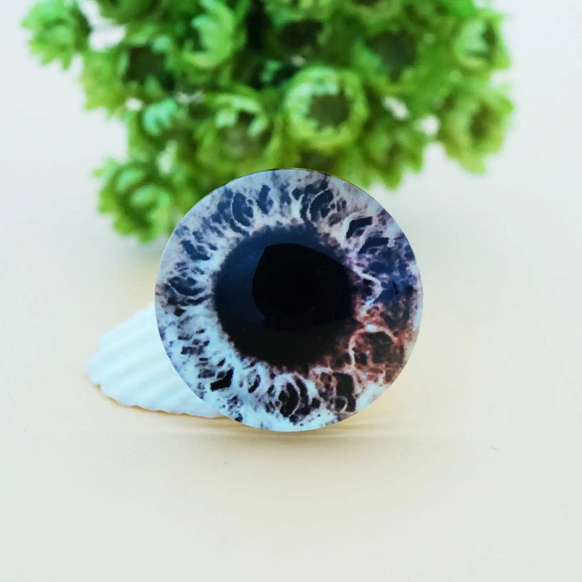 Glass Dragon Eye Cabochons - 10pc Craft Set
