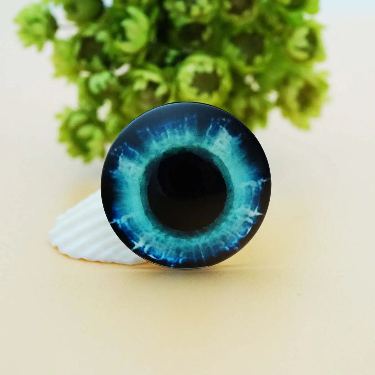 Glass Dragon Eye Cabochons - 10pc Craft Set