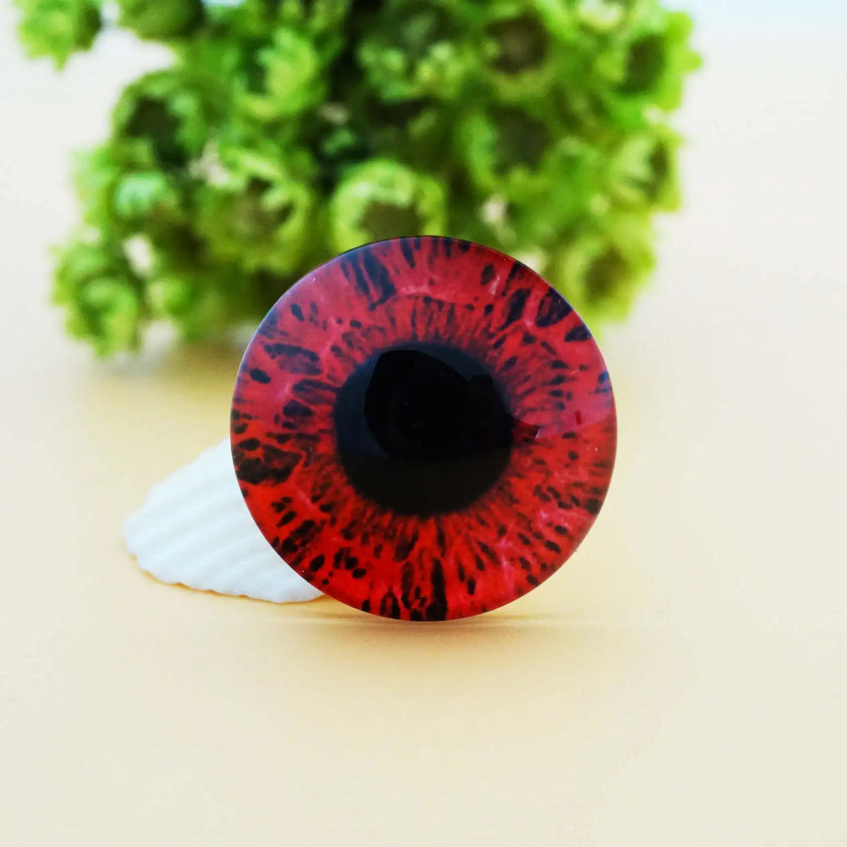Glass Dragon Eye Cabochons - 10pc Craft Set