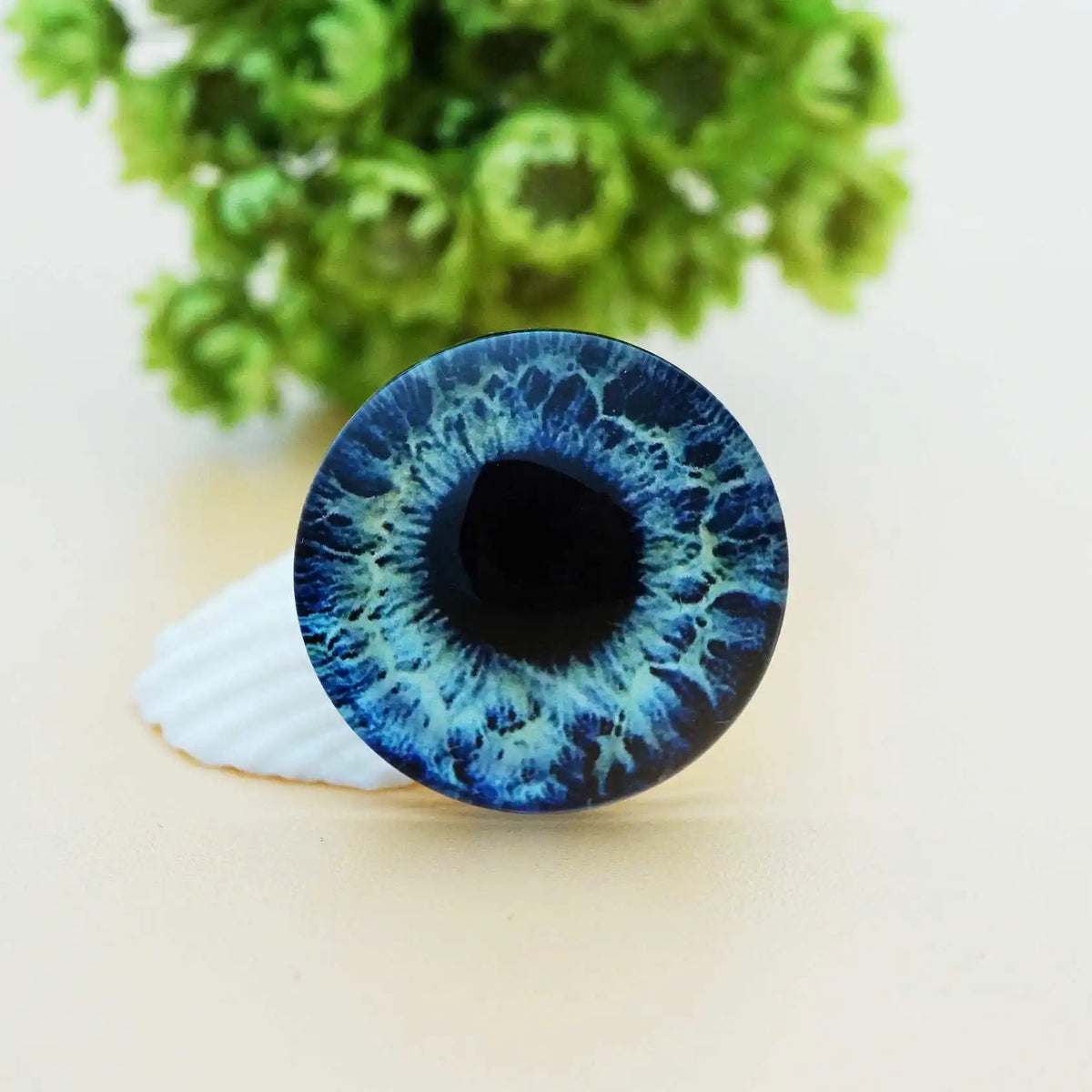 Glass Dragon Eye Cabochons - 10pc Craft Set