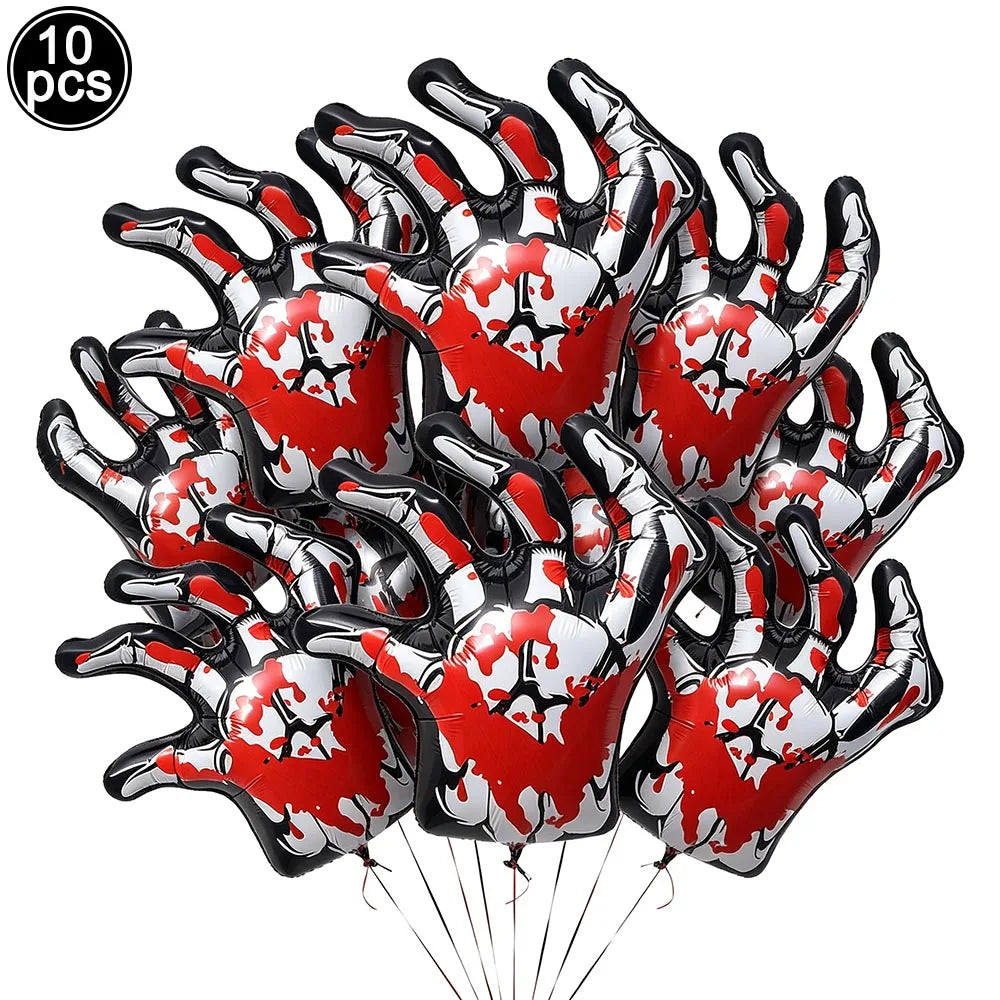 halloween-red-black-bat-foil-balloon-bunch-zaranss-mart