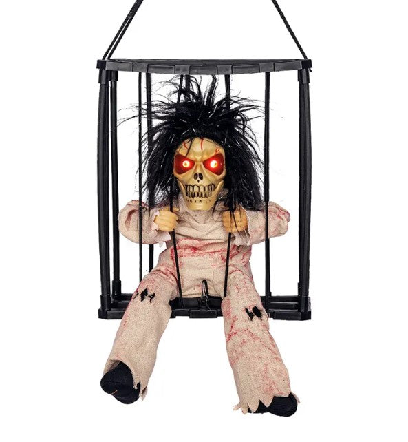 halloween-glow-cage-ghost-bloody-shirt-front-view-zaranss-mart