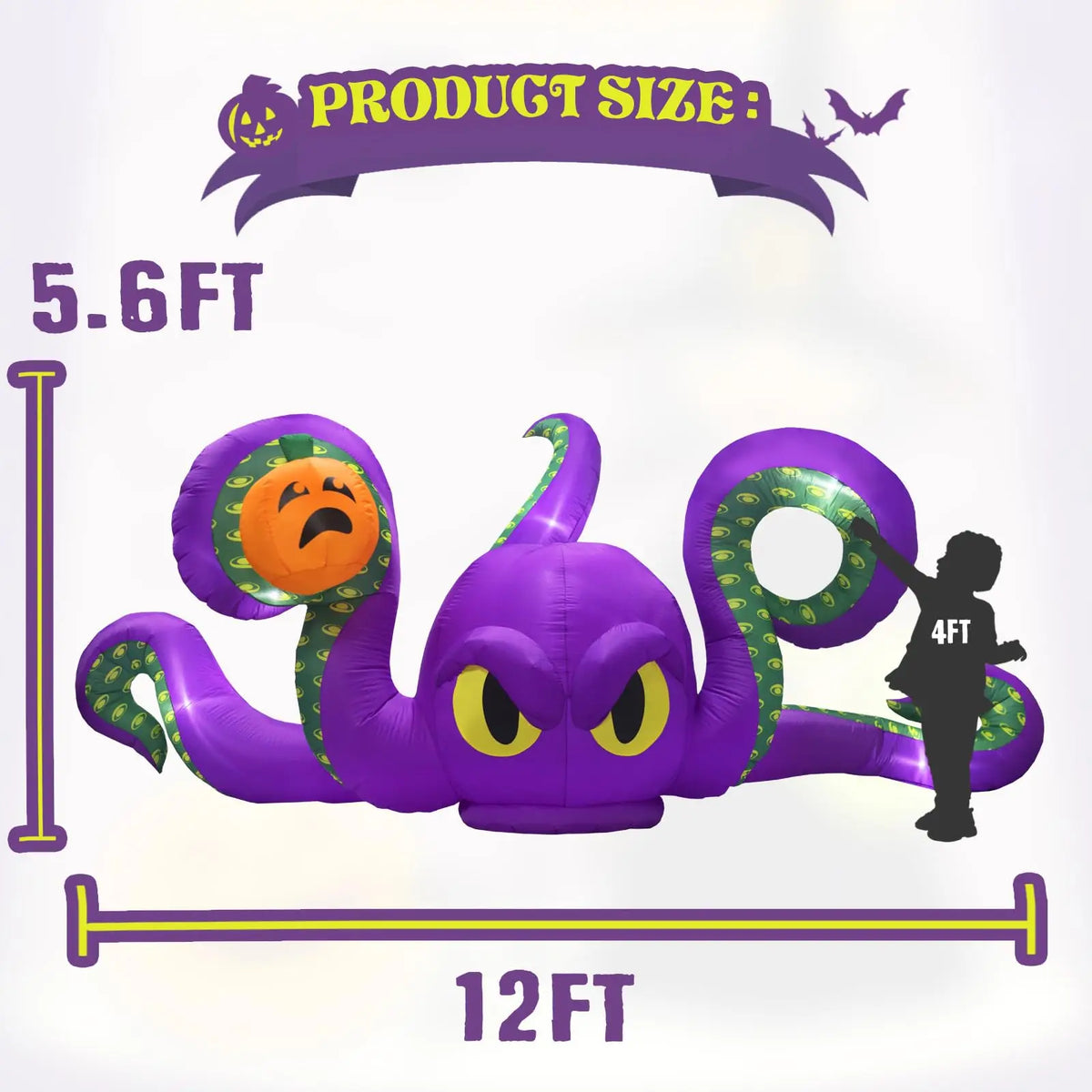 halloween-inflatable-octopus-size-12ft-wide-5-6ft-tall-zaranss-mart
