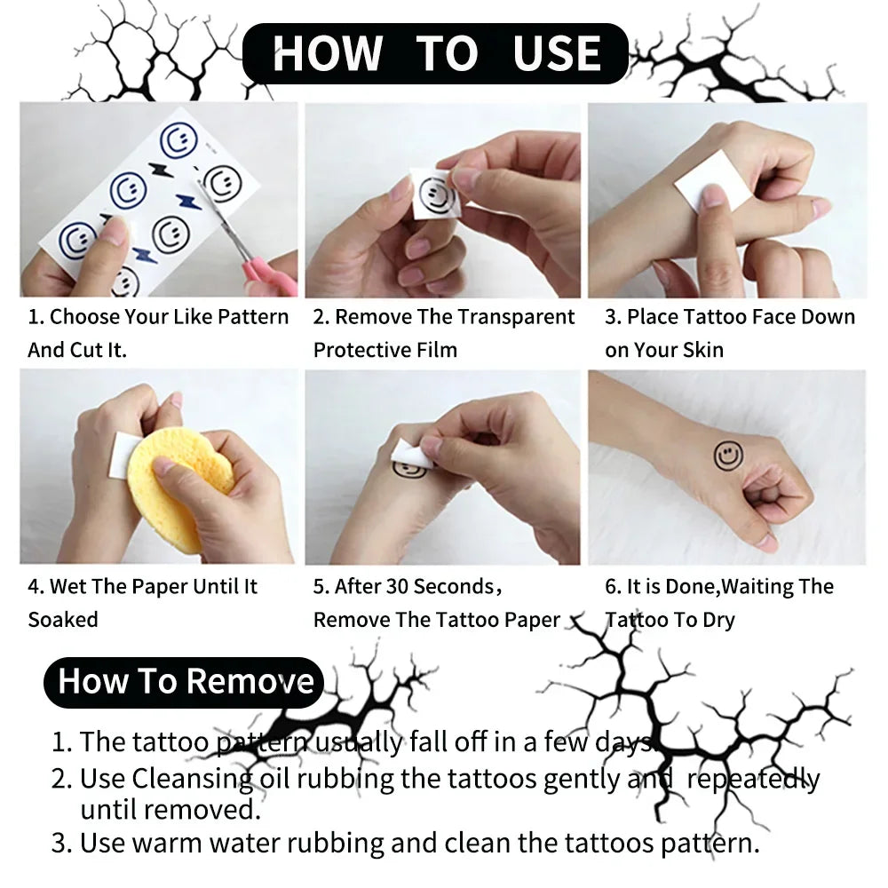 how-to-apply-remove-halloween-temporary-tattoo-steps-zaranss-mart