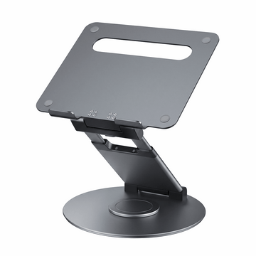 Laptop Stand for Desk with 360° Rotating Base