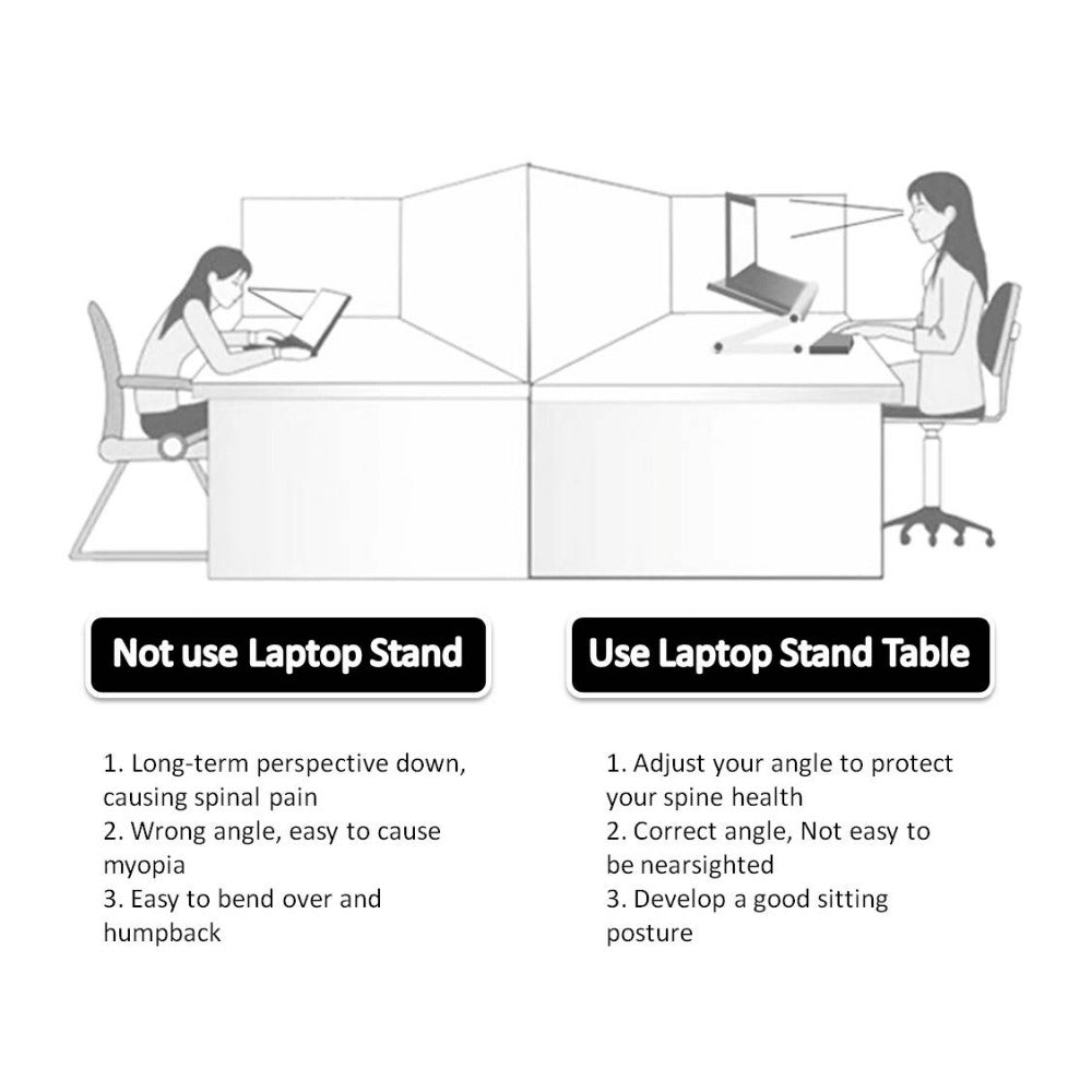foldable-laptop-bed-tray-black-white-zaranss-mart