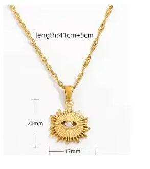 Amora™ Gold Heart Pendant Necklace