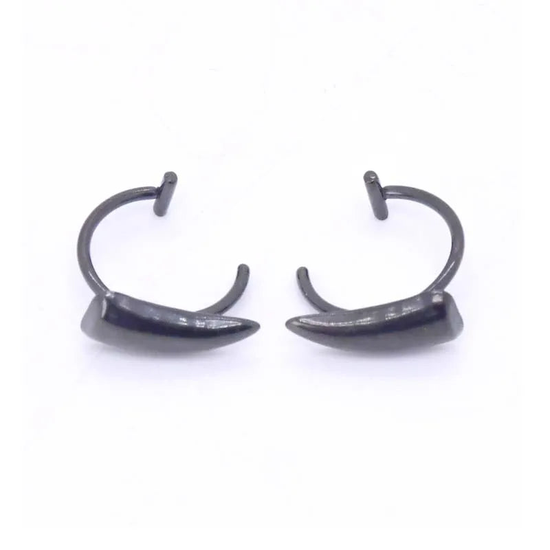 Fake Lip Piercing - Non Piercing Steel Clip