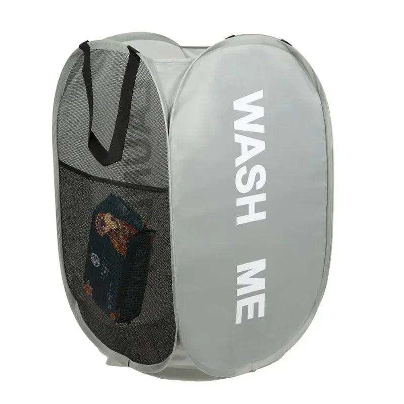 FlexPop™ Foldable Mesh Laundry Hamper