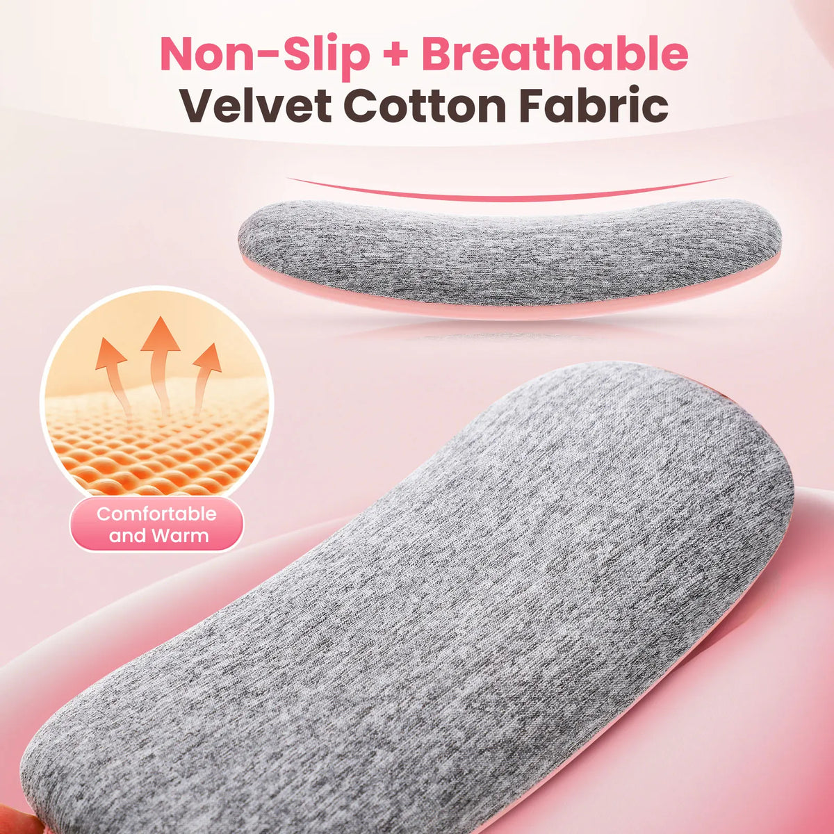 Electric Fast Heating Vibration Waist Massage Belt Smart Warm Palace Women Menstrual Heating Pad for for Cramps Period Relief