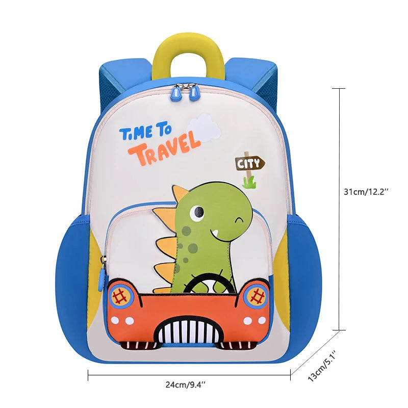 3D Cute Cartoon Toddler Backpacks for Boys Girls Baby Preschool Travel Backpack Kindergarten Mini School Bag Bookbag