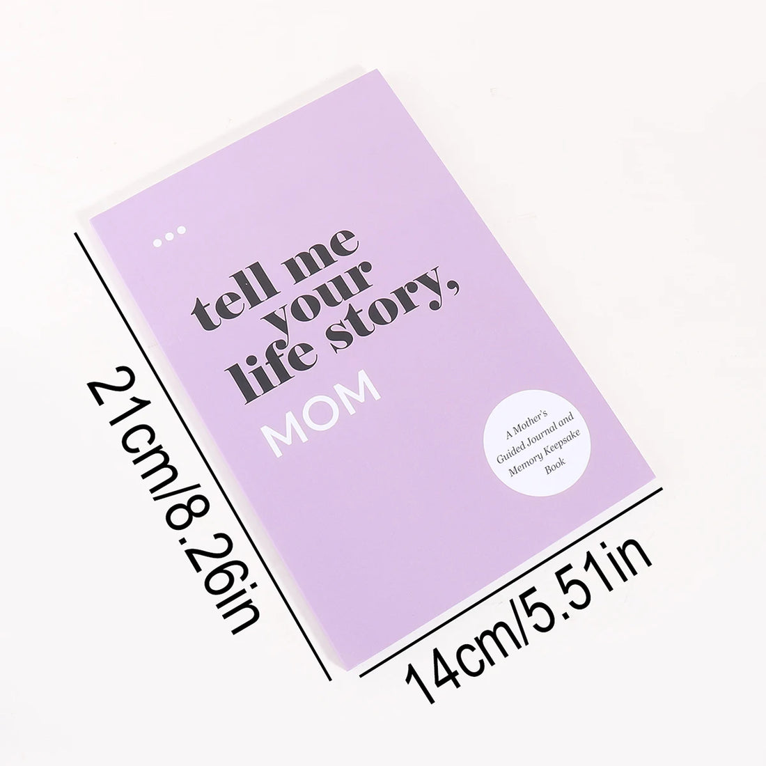 Tell Me Your Life Story Guided Journal Memory Keepsake Book Prompted Family History Notebook for Mom Dad Grandma Gift
