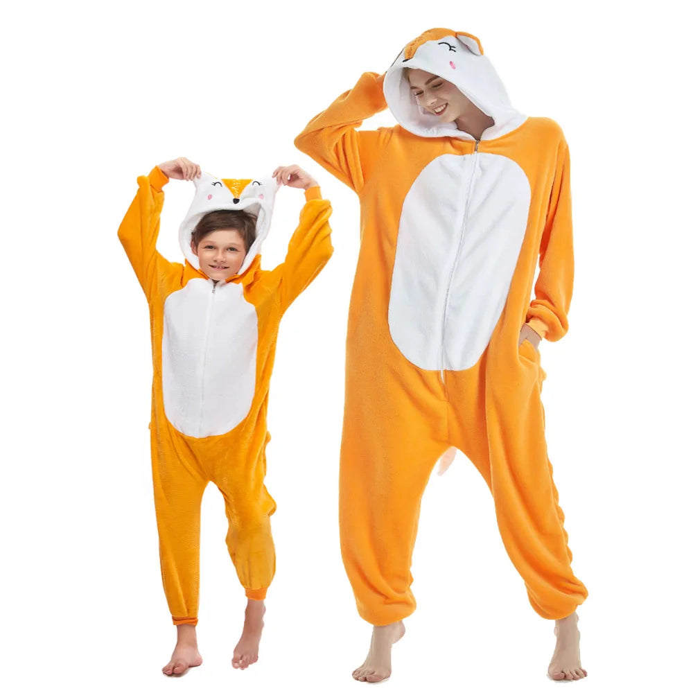 Lion Costume Onesie - Kids & Adult Animal Suit