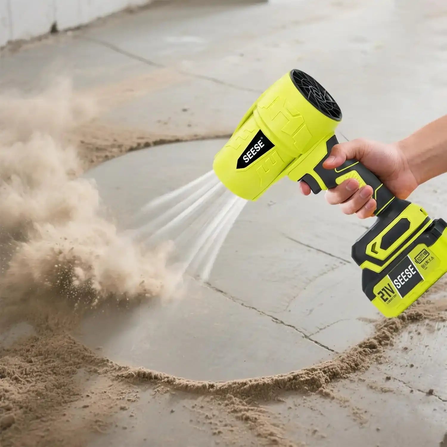 seese-cordless-turbo-air-duster-blowing-dust-concrete-zaranss-mart