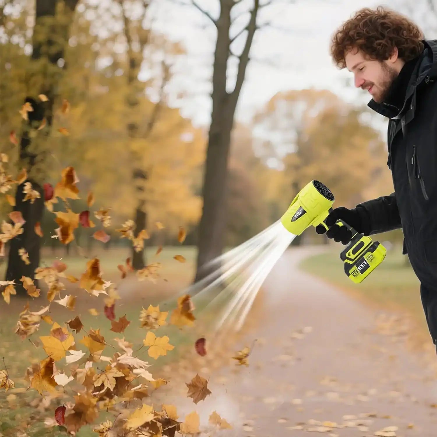 seese-cordless-leaf-blower-clearing-autumn-leaves-zaranss-mart