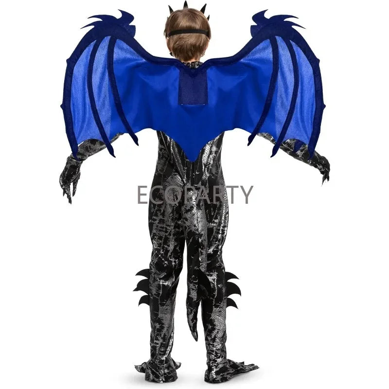 Kids Dragon Costume - Wings, Tail & Mask Set