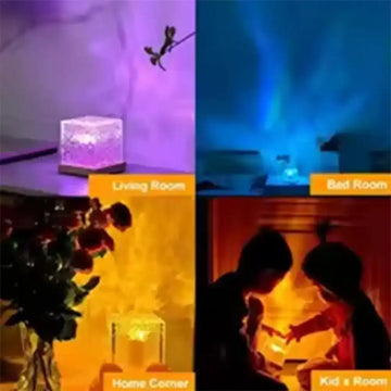 AquaAura™ RGB Ocean Wave Night Light