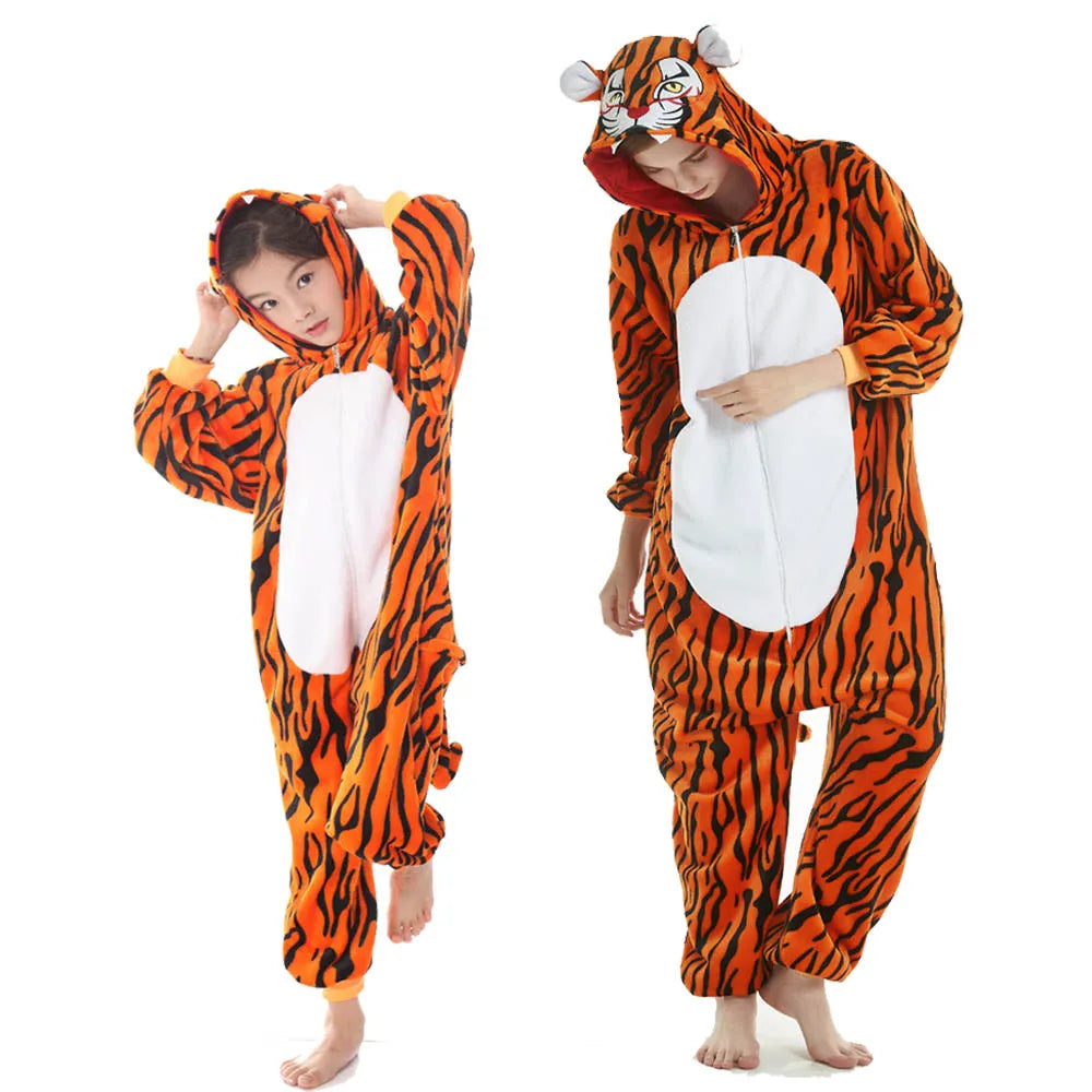Lion Costume Onesie - Kids & Adult Animal Suit