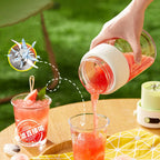 Portable Blender – 1000ml USB Rechargeable Smoothie Maker with Stainless Steel Blades | Cordless Personal Juicer for Shakes, Fruit & Travel