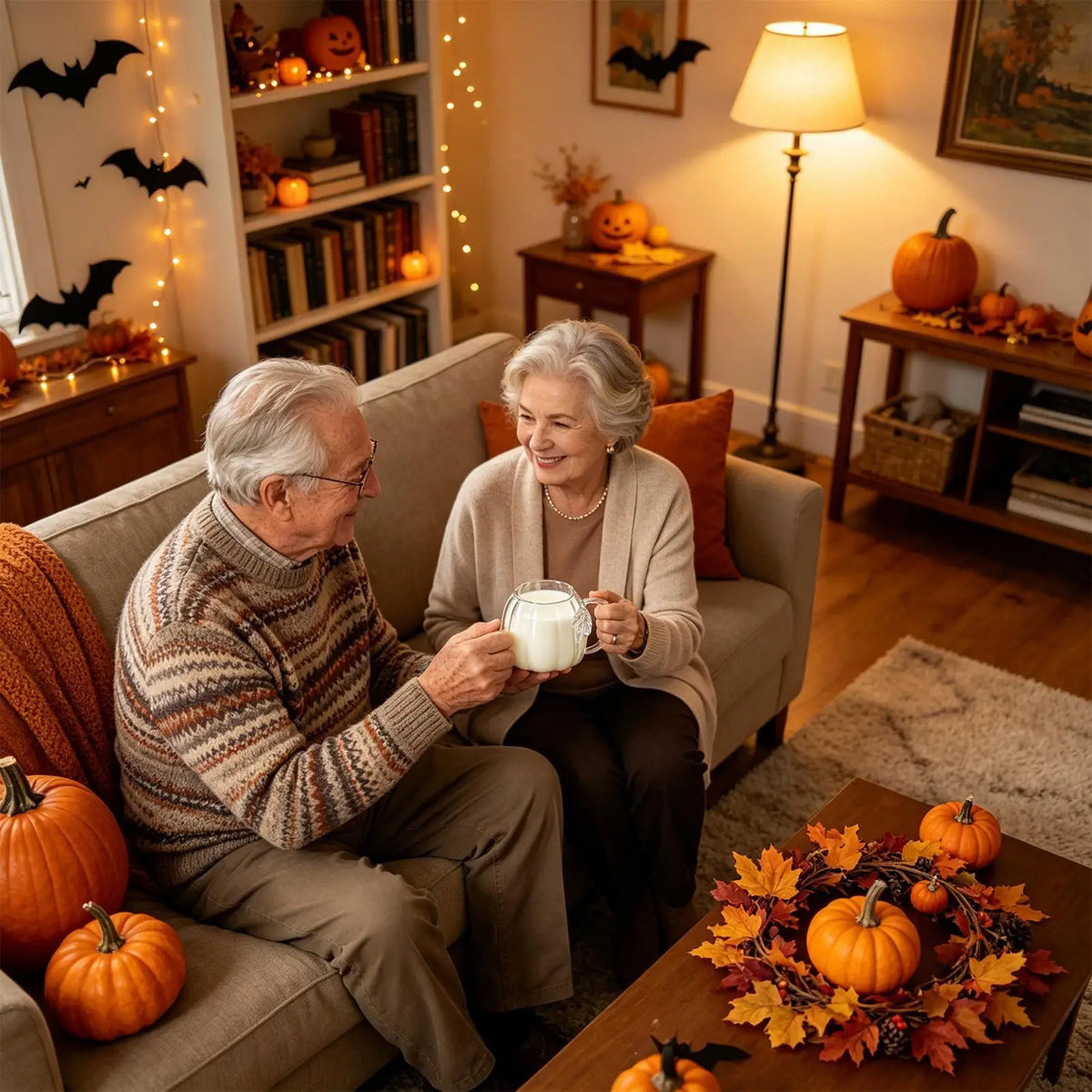 550ml Pumpkin Cup Glass Autumn Pumpkin-Shaped Tea Cup Thanksgiving Glass Tea Mug For Milk Whiskey Water Picnic Home Party