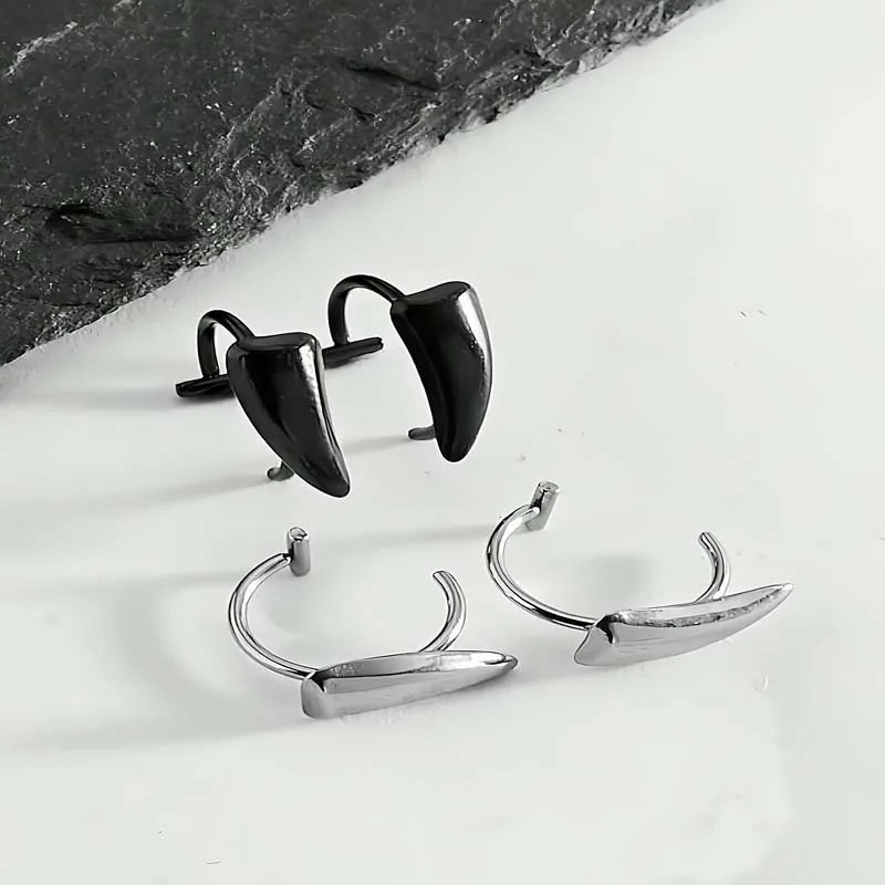 Fake Lip Piercing - Non Piercing Steel Clip