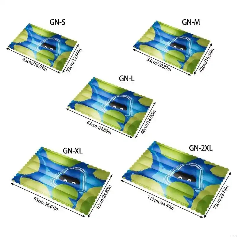 Pet Cooling Mat For Pet In Hot Weather Water Dogs Cold Bed Mat Large Cats Waterproof Cats Pad Easy To Clean Y5GB