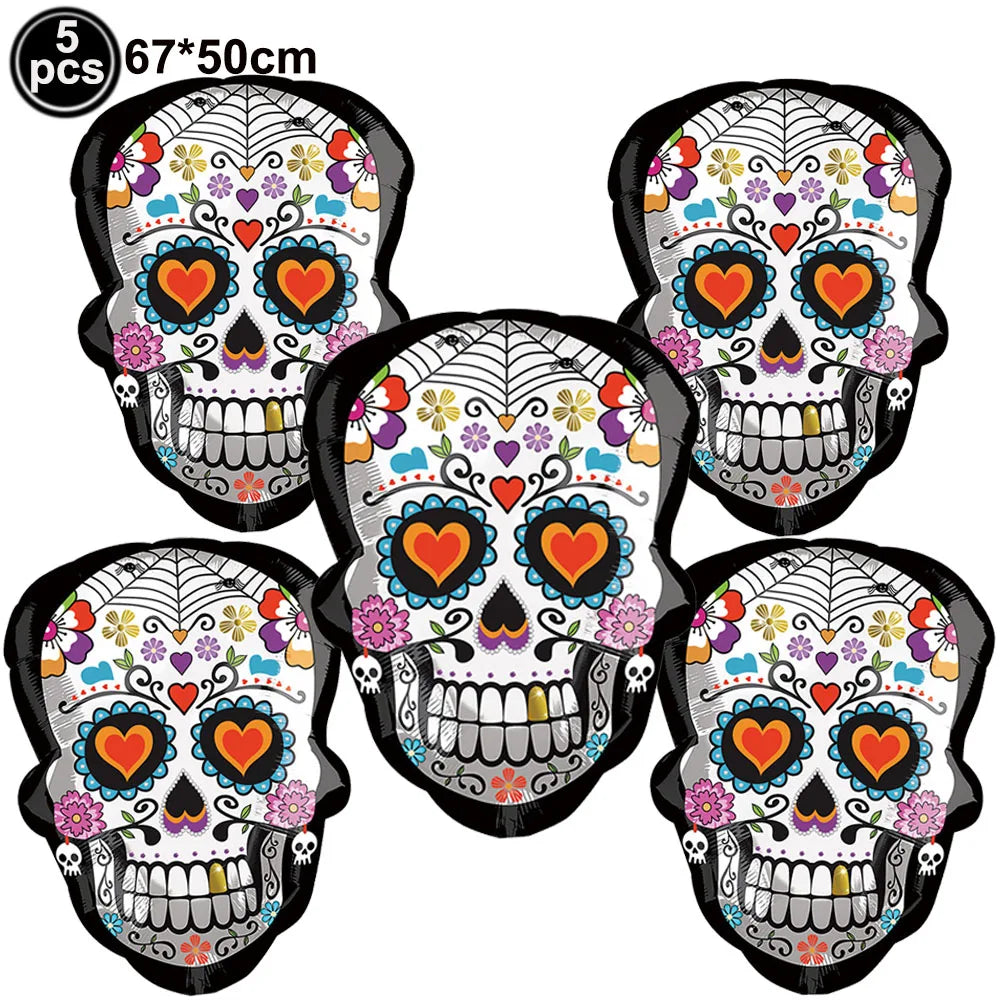 sugar-skull-halloween-foil-balloon-bunch-zaranss-mart