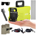SEESE 155Amp MINI Portable Welding Machine, Stick Welder, AC 110/220V smart conversion, LED Display Digital Welder, Portable MMA Arc Welder Gift for Thanksgiving,Christmas,New Year