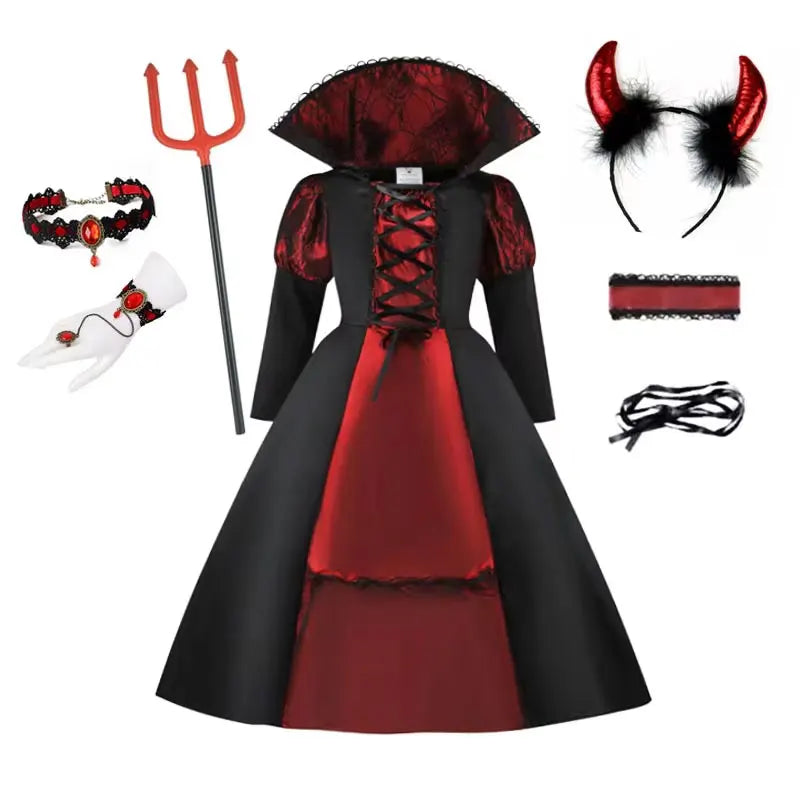 girls-vampire-devil-costume-horns-trident-gloves-zaranss-mart