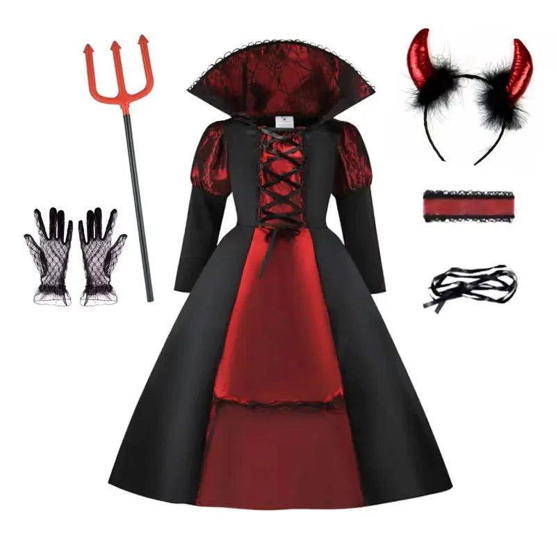 girls-vampire-devil-costume-set-trident-horns-zaranss-mart