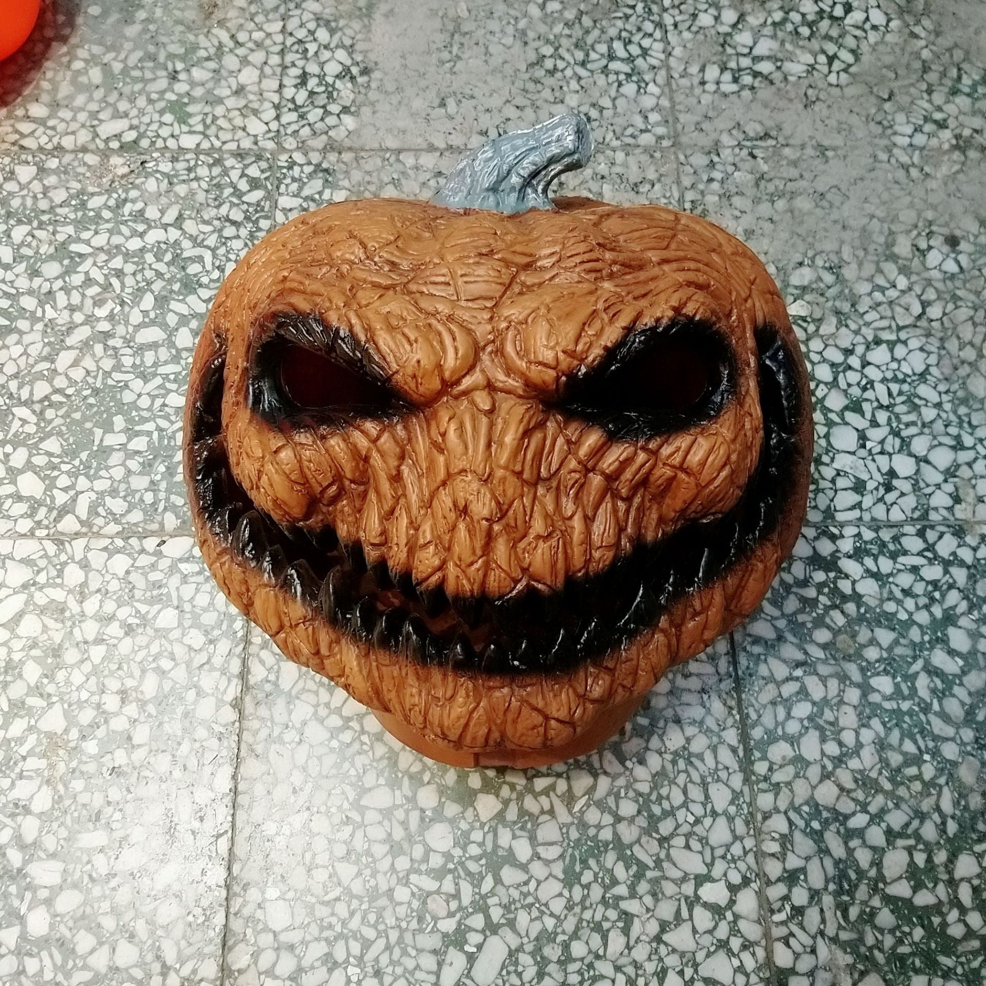 Weird Halloween Pumpkin, Pumpkin Lantern, Pumpkin Decor